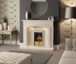 modern fireplace Glasgow